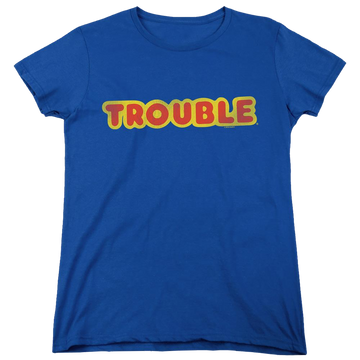 Game of Trouble Logo - Women's T-Shirt Women's T-Shirt Trouble   