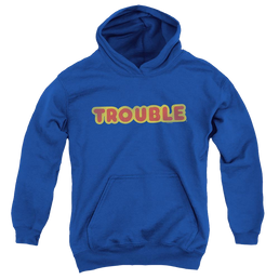 Game of Trouble Logo - Youth Hoodie Youth Hoodie (Ages 8-12) Trouble   