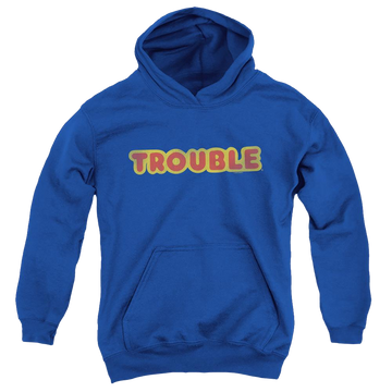Game of Trouble Logo - Youth Hoodie Youth Hoodie (Ages 8-12) Trouble   