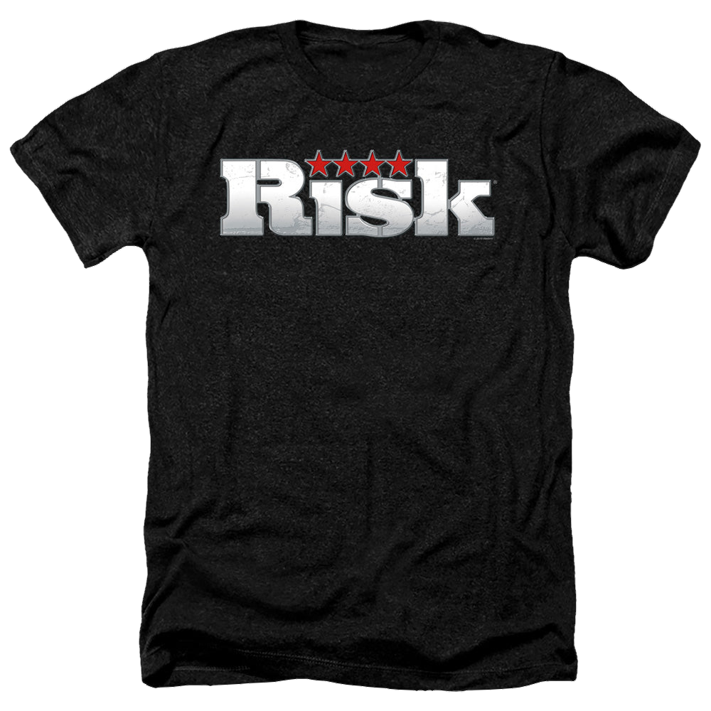 Hasbro Logo - Men's Heather T-Shirt Men's Heather T-Shirt Risk   