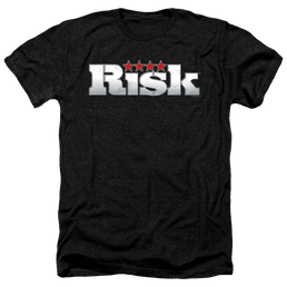 Hasbro Logo - Men's Heather T-Shirt Men's Heather T-Shirt Risk   