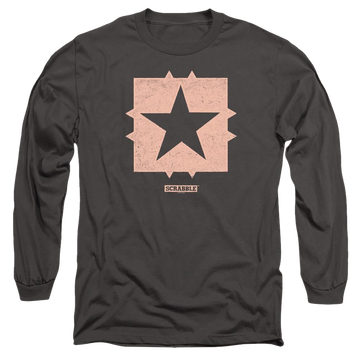 Scrabble Free Space - Men's Long Sleeve T-Shirt Men's Long Sleeve T-Shirt Scrabble   