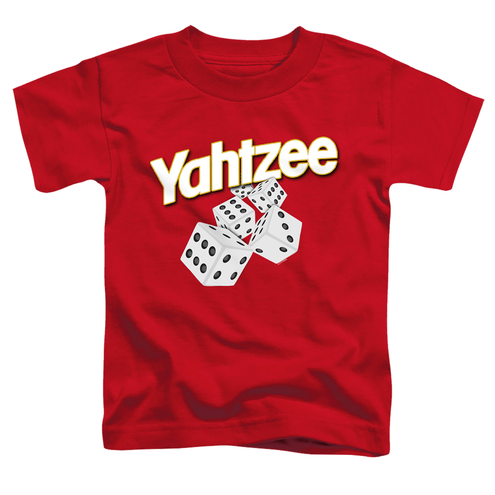 Yahtzee Tumbling Dice - Kid's T-Shirt Kid's T-Shirt (Ages 4-7) Yahtzee   