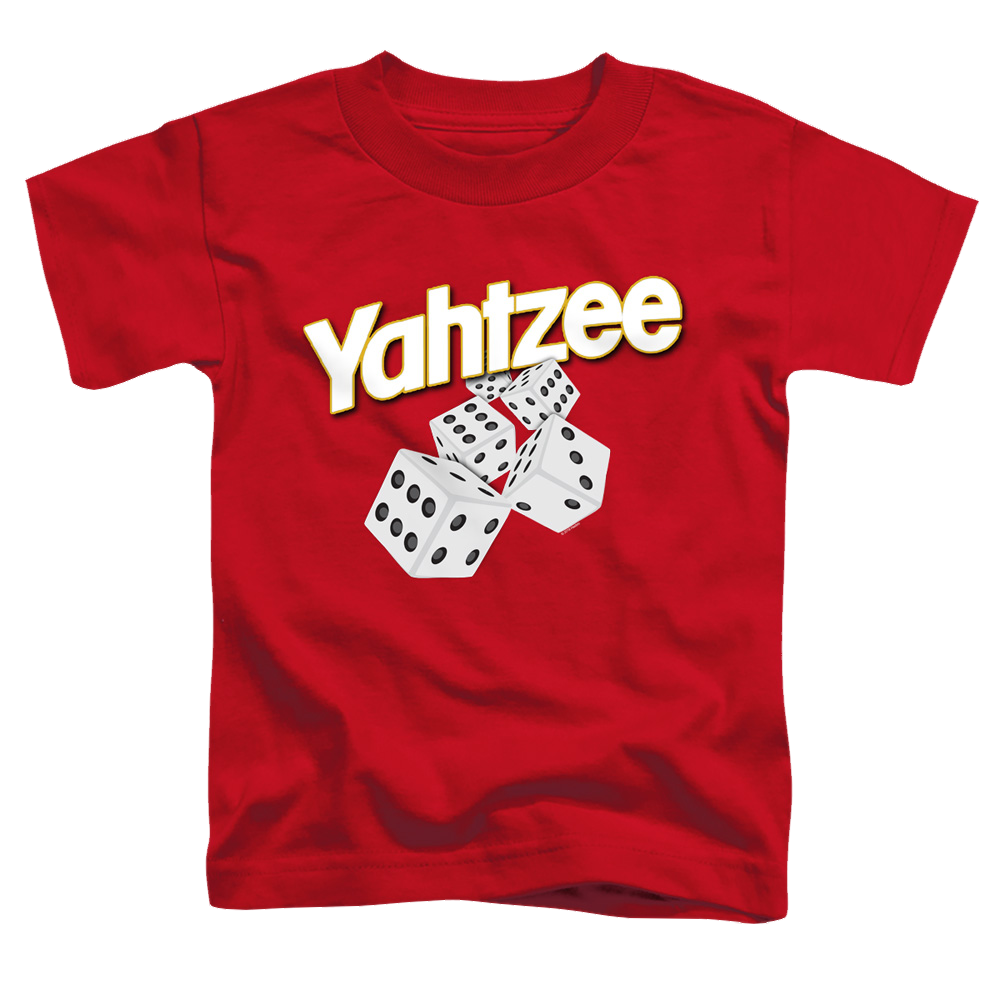 Yahtzee Tumbling Dice - Toddler T-Shirt - Toddler T-Shirt Toddler T-Shirt Yahtzee   