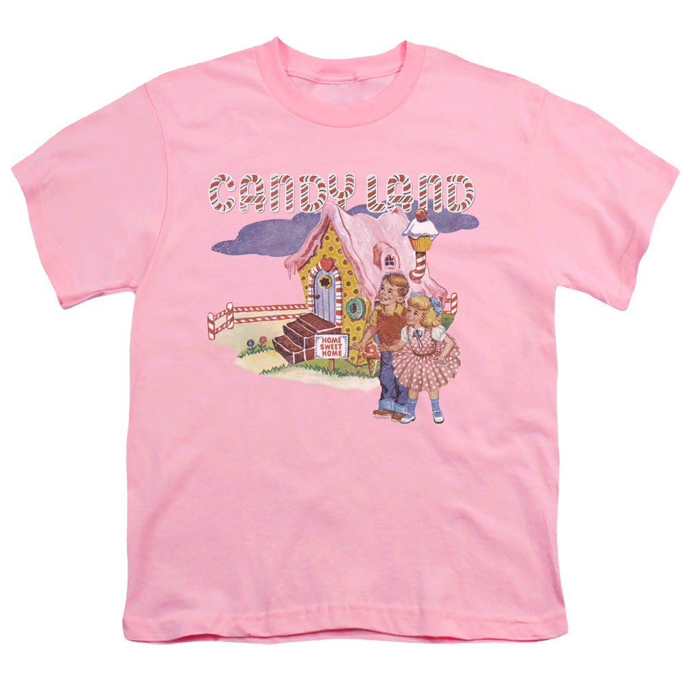 Hasbro Cotton Candy Land - Youth T-Shirt Youth T-Shirt (Ages 8-12) Candy Land   