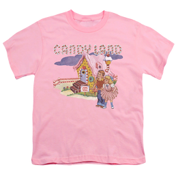Hasbro Cotton Candy Land - Youth T-Shirt Youth T-Shirt (Ages 8-12) Candy Land   