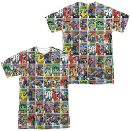 Transformers Cover Collage (Front/Back Print) - Men's All-Over Print T-Shirt Men's All-Over Print T-Shirt Transformers   