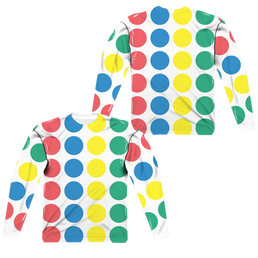 Hasbro Twister Game Mat (Front/Back Print) - Men's All-Over Print Long Sleeve Men's All-Over Print Long Sleeve Twister   