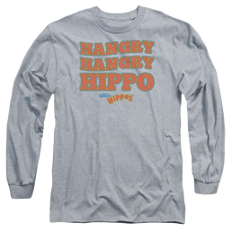 Hungry Hungry Hippos Hangry - Men's Long Sleeve T-Shirt Men's Long Sleeve T-Shirt Hungry Hungry Hippos   