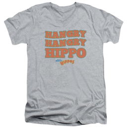 Hungry Hungry Hippos Hangry - Men's V-Neck T-Shirt Men's V-Neck T-Shirt Hungry Hungry Hippos   