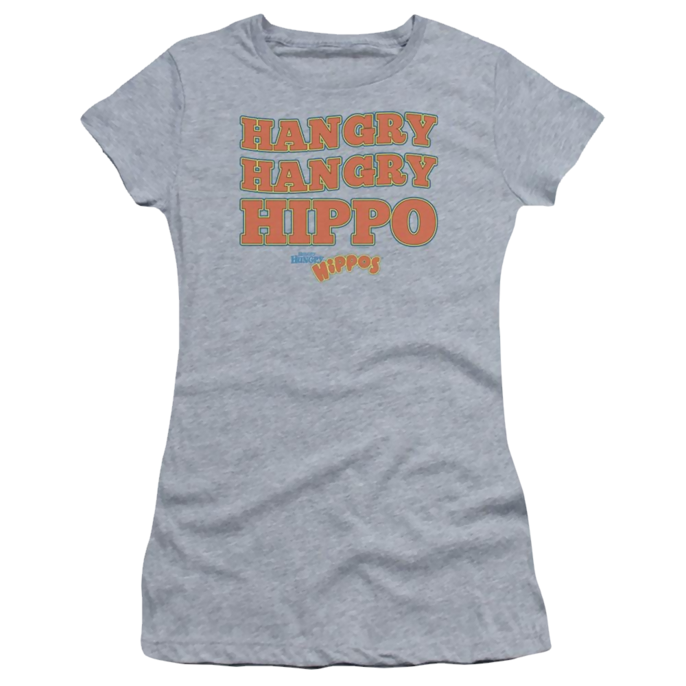 Hungry Hungry Hippos Hangry - Juniors T-Shirt Juniors T-Shirt Hungry Hungry Hippos   