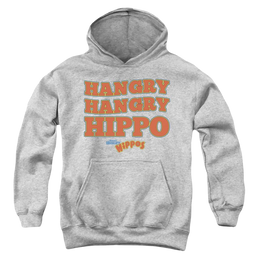 Hungry Hungry Hippos Hangry - Youth Hoodie Youth Hoodie (Ages 8-12) Hungry Hungry Hippos   