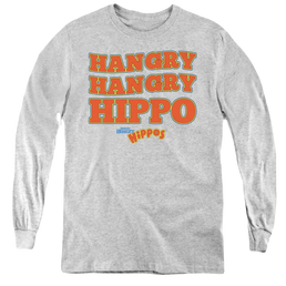 Hungry Hungry Hippos Hangry - Youth Long Sleeve T-Shirt Youth Long Sleeve T-Shirt Hungry Hungry Hippos   