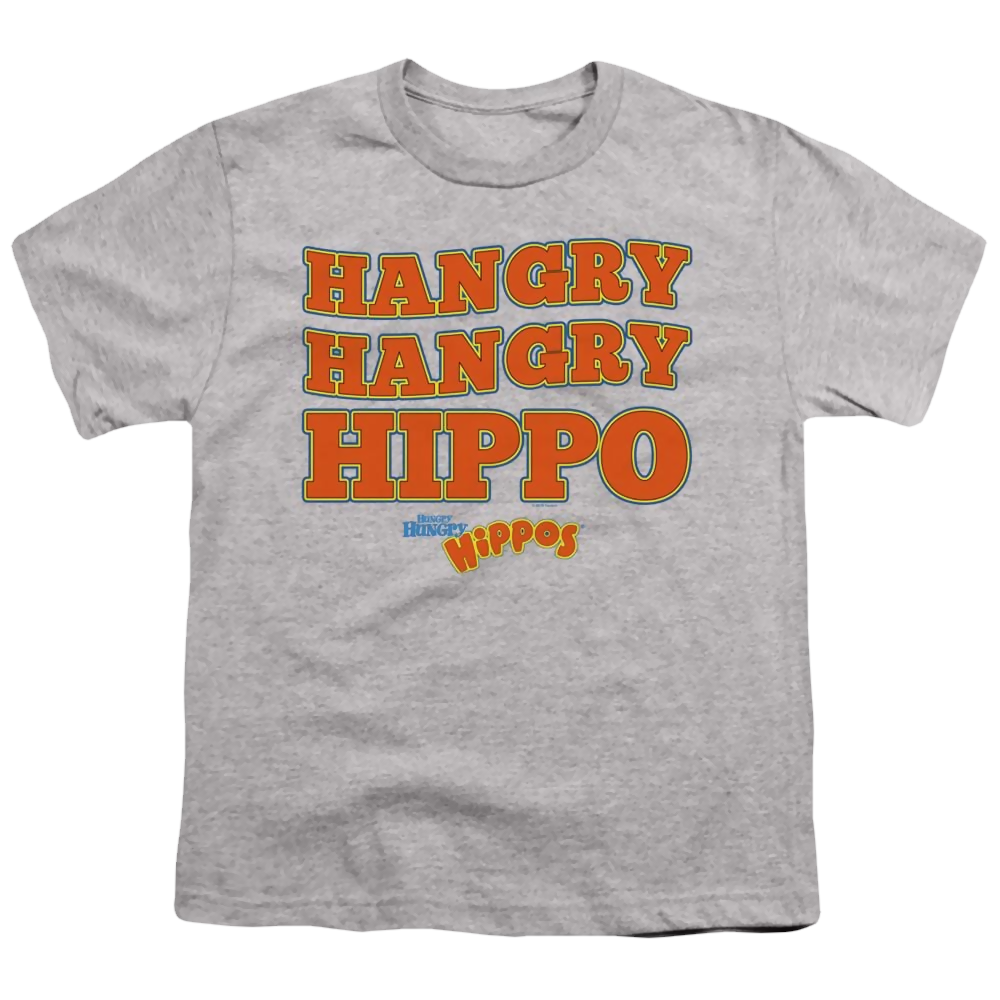 Hungry Hungry Hippos Hangry - Youth T-Shirt Youth T-Shirt (Ages 8-12) Hungry Hungry Hippos   