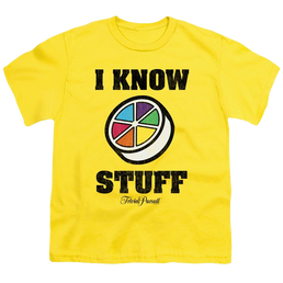 Trivial Pursuit I Know Stuff - Youth T-Shirt Youth T-Shirt (Ages 8-12) Trivial Pursuit   
