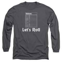 Yahtzee Lets Roll - Men's Long Sleeve T-Shirt Men's Long Sleeve T-Shirt Yahtzee   