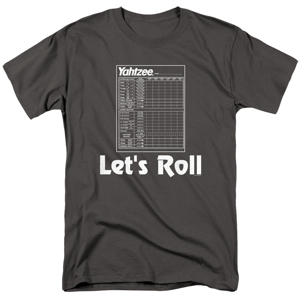 Yahtzee Lets Roll - Men's Regular Fit T-Shirt Men's Regular Fit T-Shirt Yahtzee   