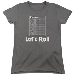 Yahtzee Lets Roll - Women's T-Shirt Women's T-Shirt Yahtzee   