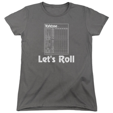 Yahtzee Lets Roll - Women's T-Shirt Women's T-Shirt Yahtzee   
