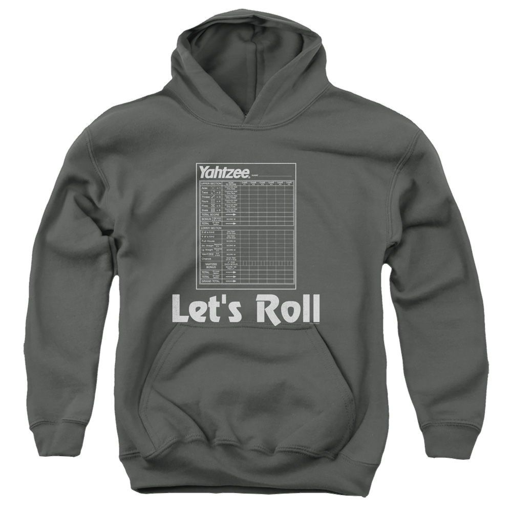 Yahtzee Lets Roll - Youth Hoodie Youth Hoodie (Ages 8-12) Yahtzee   