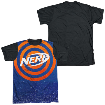 Nerf Target Practice men's black back t-shirt