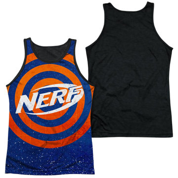 Nerf Target Practice men's black back tank