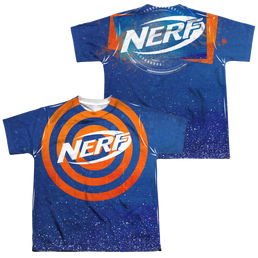 Nerf Target Practice (Front/Back Print) - Youth All-Over Print T-Shirt Youth All-Over Print T-Shirt (Ages 8-12) Nerf   