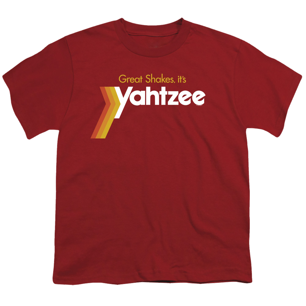 Yahtzee Great Shakes - Youth T-Shirt Youth T-Shirt (Ages 8-12) Yahtzee   
