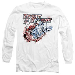 Transformers Spray Panels - Men's Long Sleeve T-Shirt Men's Long Sleeve T-Shirt Transformers   
