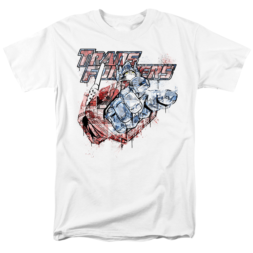 Transformers Spray Panels - Men's Regular Fit T-Shirt Men's Regular Fit T-Shirt Transformers   