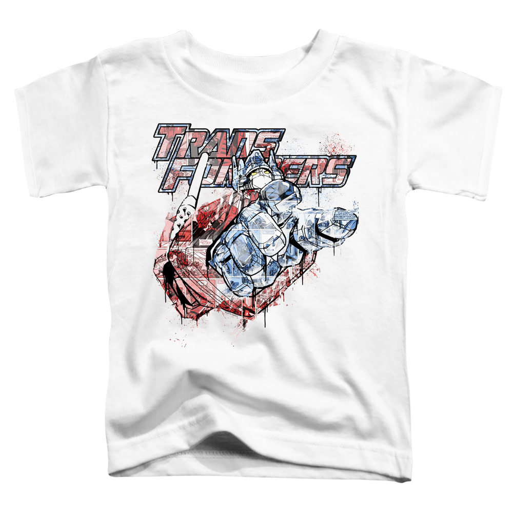 Transformers Spray Panels - Toddler T-Shirt Toddler T-Shirt Transformers   