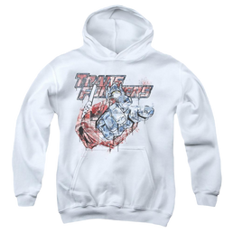 Transformers Spray Panels - Youth Hoodie Youth Hoodie (Ages 8-12) Transformers   