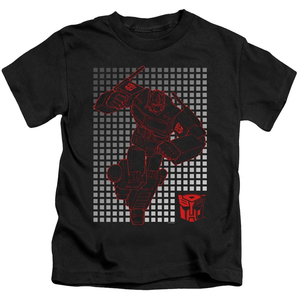 Transformers Optimus Grid - Kid's T-Shirt Kid's T-Shirt (Ages 4-7) Transformers   