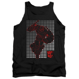 Transformers Optimus Grid - Men's Tank Top Men's Tank Transformers   