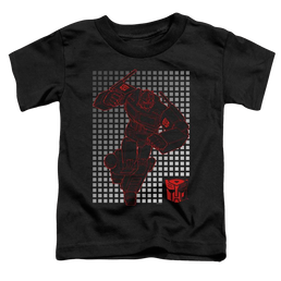 Transformers Optimus Grid - Toddler T-Shirt Toddler T-Shirt Transformers   