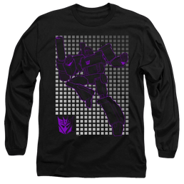 Transformers Megatron Grid - Men's Long Sleeve T-Shirt Men's Long Sleeve T-Shirt Transformers   