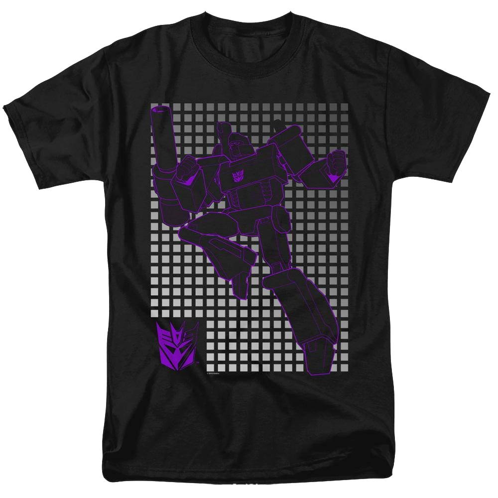 Transformers Megatron Grid - Men's Regular Fit T-Shirt Men's Regular Fit T-Shirt Transformers   
