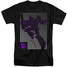 Transformers Megatron Grid - Men's Tall Fit T-Shirt Men's Tall Fit T-Shirt Transformers   