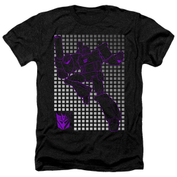 Transformers Megatron Grid - Men's Heather T-Shirt Men's Heather T-Shirt Transformers   