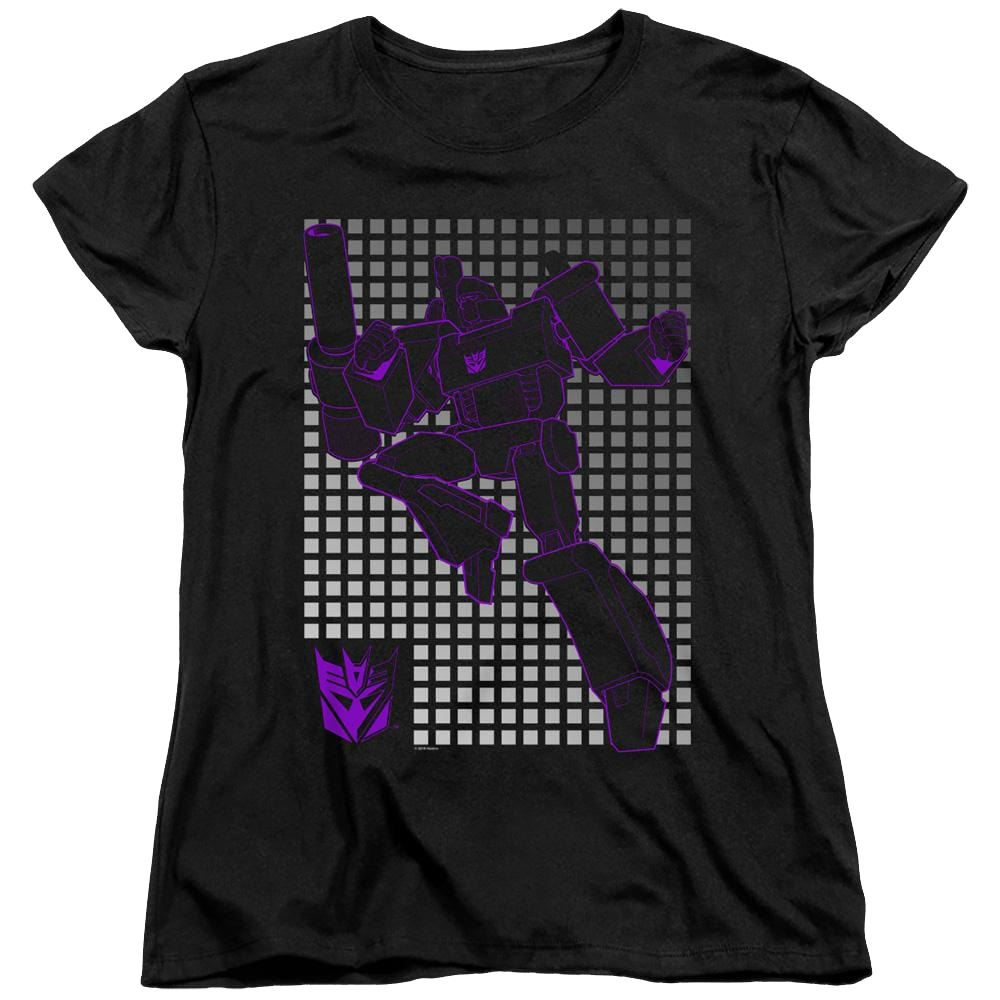 Transformers Megatron Grid - Women's T-Shirt Women's T-Shirt Transformers   