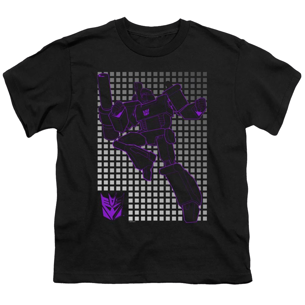 Transformers Megatron Grid - Youth T-Shirt Youth T-Shirt (Ages 8-12) Transformers   
