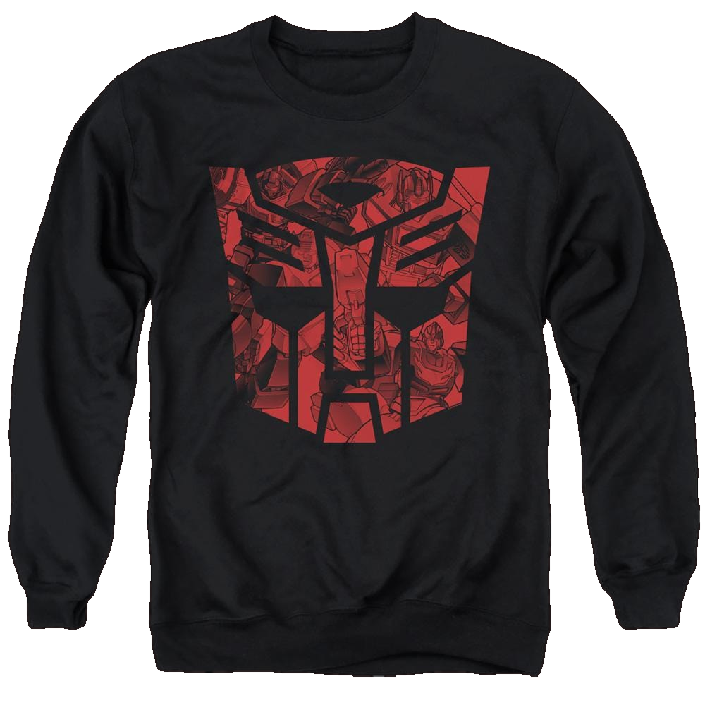 Transformers Tonal Autobot - Men's Crewneck Sweatshirt Men's Crewneck Sweatshirt Transformers   