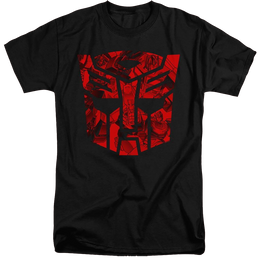 Transformers Tonal Autobot - Men's Tall Fit T-Shirt Men's Tall Fit T-Shirt Transformers   