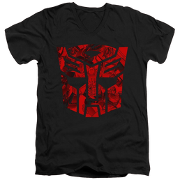 Transformers Tonal Autobot - Men's V-Neck T-Shirt Men's V-Neck T-Shirt Transformers   