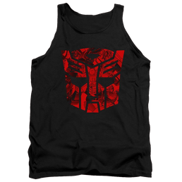 Transformers Tonal Autobot - Men's Tank Top Men's Tank Transformers   