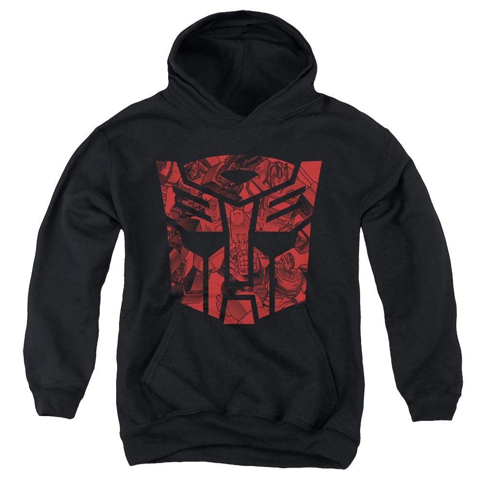 Transformers Tonal Autobot - Youth Hoodie Youth Hoodie (Ages 8-12) Transformers   