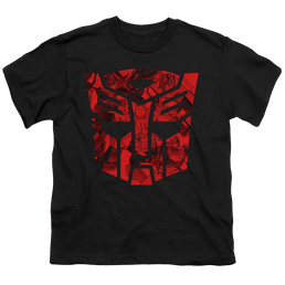 Transformers Tonal Autobot - Youth T-Shirt Youth T-Shirt (Ages 8-12) Transformers   