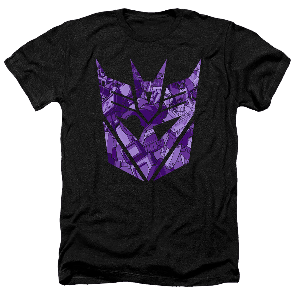 Transformers Tonal Decepticon - Men's Heather T-Shirt Men's Heather T-Shirt Transformers   