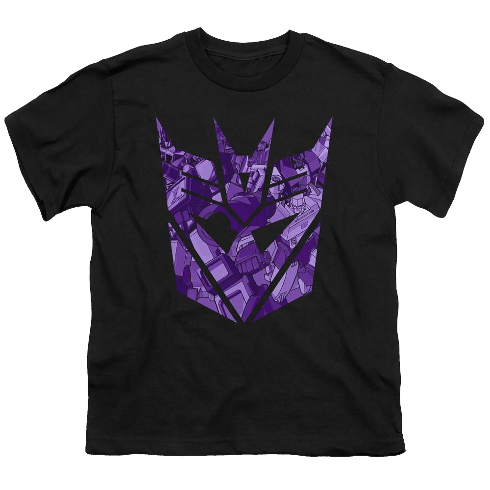 Transformers Tonal Decepticon - Youth T-Shirt Youth T-Shirt (Ages 8-12) Transformers   