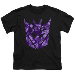 Transformers Tonal Decepticon - Youth T-Shirt Youth T-Shirt (Ages 8-12) Transformers   